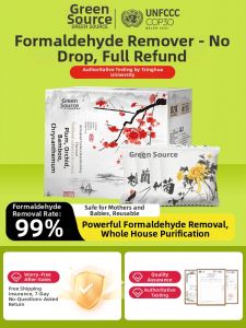 Greensource | Gói Than Hoạt Tính Loại Bỏ Formaldehyde và Mùi Hôi cho Xe Mới