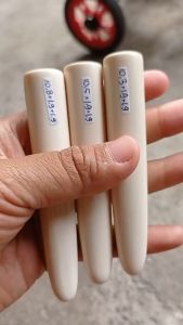 Pipa Gading Asli Lokal Model Pucuk 10cm Tebal Mulus