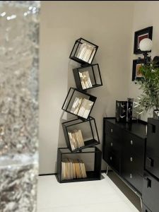 Creative Bookshelf Floor Multi-Layer Storage Iron Shelf For Home Living Room Display Stand Magazine Rack Article Storage Shelf