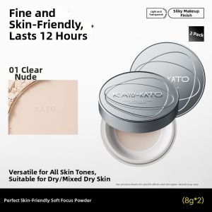 Oil-controlling Loose Powder Long-lasting 2 pcs