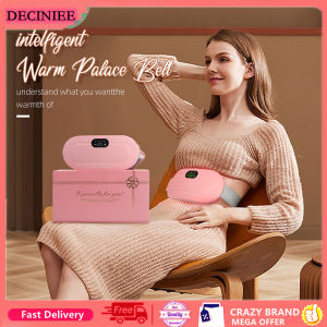DECINIEE Electric Heating Warm Palace Belt Wireless Abdominal Heating Massager Lady Menstrual Relieve Pain Hot Compress Belt Massager