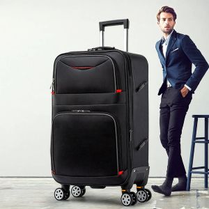 Durable Oxford Fabric Trolley Case with 360 Degree Wheels and Password Lock 28 Inch