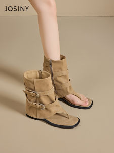 Josiny | Toe Post Roman Style Flat Casual Womens Sandals