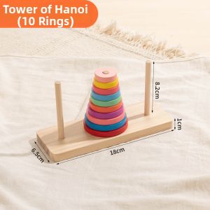 Educational Hanoi Tower Thinking Training Toy