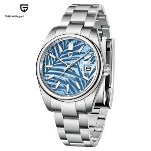 Đồng Hồ Cơ Pagani Design 2025 Nam Máy Tự Động MIYOTA 8215 Thép Không Gỉ Cao Cấp Kính Sapphire Chống Phản Chiếu Khả Năng Chống Nước 20 Bar