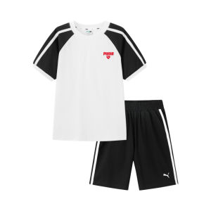 PUMA | Cool Moisture Wicking Quick Drying Childrens Short Sleeve Set