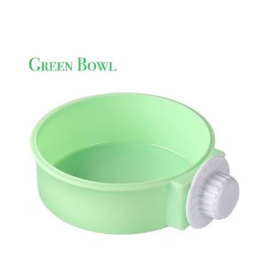 Stainless Steel Hanging Cage Food Bowl for Cats and Dogs Mangkuk Kucing Mangkuk Air Kucing