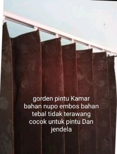 GORDEN EMBOS TEBAL/GORDEN EMBOS POLOS/Gorden pintu Kamar/gorden jendela/gorden embos/gorden embos motif/gorden Hembos motif bunga/