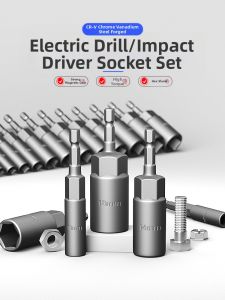 LECAN | Extended Electric Impact Driver 17mm Socket Wrench Tool