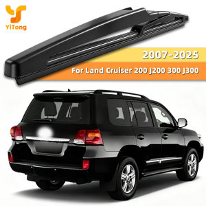 Yitong Suitable For Toyota Land Cruiser 200 J200 300 J300 2007-2025 All-Weather Silent Rubber Strip Car Rear Window Wiper Blade