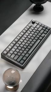 AULA | AULA F75 MAX Gaming Mechanical Keyboard 75% Wired/Bluetooth/2.4G Hot-Swap RGB E-sports Keyboard with TFT Screen for PC/Mac 