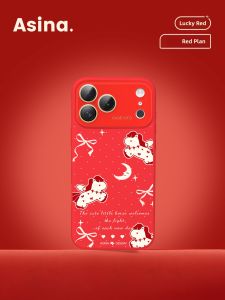 Asina | Cute Bowtie Pony Pattern Liquid Silicone Protective Phone Case