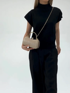 Cute Small PVC Shoulder Crossbody Bags Female Travel Clutch For Women Hit Luxury Party Handbags And Purses