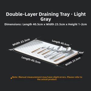 Multifunctional Two-Layer Drip Tray