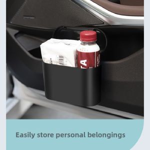 For Toyota Tacoma Avensis T220 Yaris Vitz Platz XP10/XP11 1995~2005 Car Trash Bin Leak-proof Mini Portable Trash Can Accessories