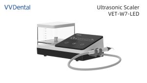 VVDental Portable Ultrasound Scaler With LED Professional Tooth Whitening Equipment for Removing Tartar and Stains Dentistry VET-W7-LED