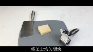 Rotary Cheese Grater Stainless Steel Handheld Cheese Planer Chocolates Graters Multi-function Manual Kitchen Butter Cutter Grinder