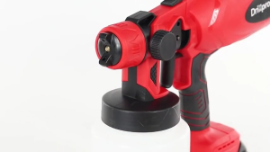 REAIM Cordless Electric Spray Gun - 1200W High Pressure Portable Paint Sprayer with 1200ML Tank