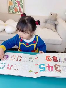 14/30Pages DIY Kids Hand On Sticker Game Busy Book Reusable Early Educational Learning Cognition Toys