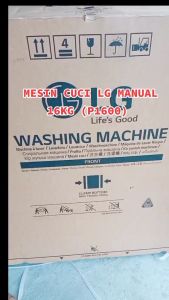 Mesin Cuci 2 Tabung LG 16Kg P1600RT/RTB