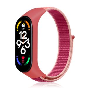 Nylon loop For Xiaomi Mi Band 7-7 nfc smartwatch Wristband Sports Miband7 Correa Replacement Bracelet smart band 7 6 5 4 3 Strap