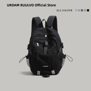 URCDN RDALVO | Contrast Color Backpack Large Capacity Lightweight Waterproof