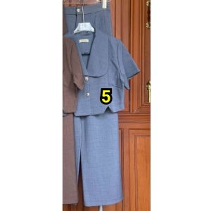 ชุดเซทเสื้อและกางเกง (มี 5 สี) คอบัวกระดุมหน้า งานผ้าดีสีสวย ใส่ได้ทุกโอกาส ชุดเซทสวยๆ ชุดเซทใส่เที่ยว