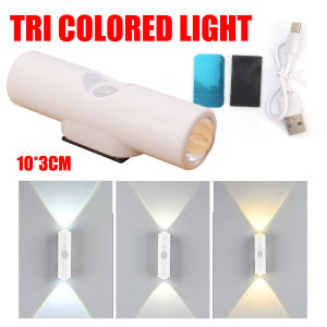 4pcs LED Cabinet Lights Motion Sensor Ambient Light Magnetic RGB Rechargeable Wall Sunset Lamp Hallway Stairs Kitchen Night Light