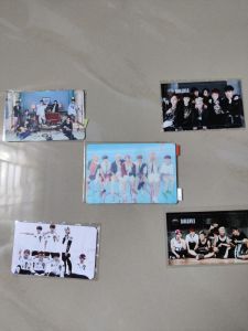 BTS GROUP PHOTOCARD DARK & WILD ORUL28 BE ESSENTIAL LOVE YOURSELF ANSWER SPECIAL CARD