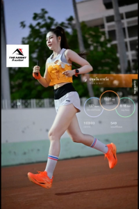 เสื้อวิ่ง เสื้อลำลอง ออกกำลังกาย คอกลม แขนกุด เสื้อกล้าม รุ่น แฮงค์รันเนอร์