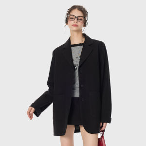 Turn Signal | Casual Loose Fashionable Womens Suit Jacket Long Sleeve