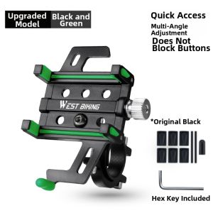 West Biking | Quick Release Shockproof Bike Phone Mount