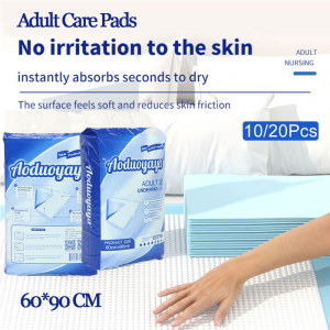 10/20Pcs Adult Care Pad Pads for Adult Underpads for Adult Bed Suitability for Pregnant Nursing 60x90cm