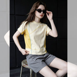 XIAMENGSHI | Áo Thun Vàng Sang Trọng Chống Lão Hóa