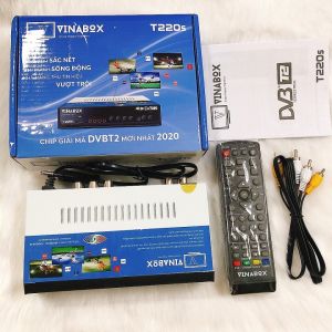 (CHÍNH HÃNG ) ĐẦU THU DVBT2 TRUYỀN HÌNH MẶT ĐẤT VINABOX T220s Xem miễn phí hơn 70 kênh