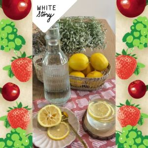 White Story - Fruit Vinegar (Uchibori Vinegar) จำนวน 12 ขวด (คละรสได้)
