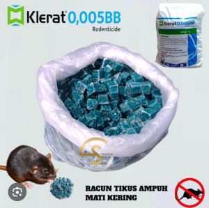 UMPAN PEMBASMI TIKUS AMPUH MATI KERING ISI BANYAK SEMUA JENIS TIKUS