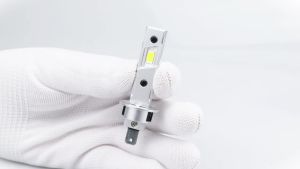 H1 LED Headlight Bulb Mini 8054 CSP for Car Headlamp H1 Fanless Light Auto Diode Fog Lamps With Fan 12V 6000K White Automobile