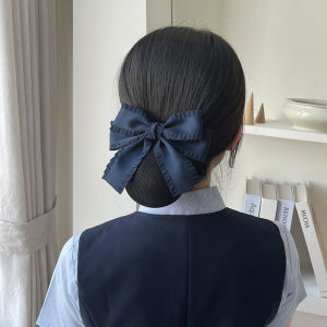Womens Hairnet Nurse Style Professional Air Stewardess Hotel Work High End Butterfly Knot Hair Accessory New Fashion Trend