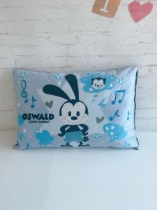 Cute Dxx Lucky Rabbit Print Pillowcase Rectangular Shaped Plush Material PP Cotton Filled Home Decorative Cushion Cover