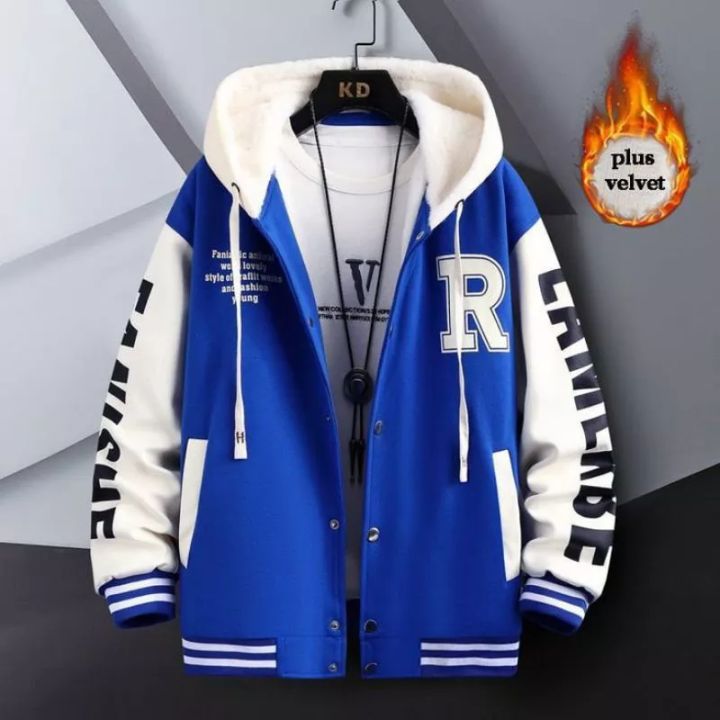 Jaket store varsity hoodie