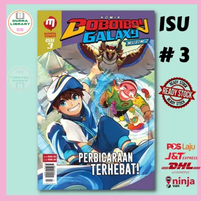 Komik BoBoiBoy Galaxy Musim 2 : Isu 3 “PERBICARAAN TERHEBAT!”