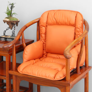 New Chinese Style round-Backed Armchair Rosewood Sofa Seat Cushions Taishi Tea Chair Seat Cushion Solid Wood Officers Cap Chair Armchair Cushion Integrated