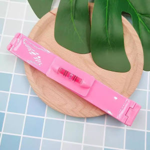 Amoki【มีสินค้าในสต๊อก】 DIY Professional Bangs Hair Cutting Clip Comb Hairstyle Trim Tool Ruler