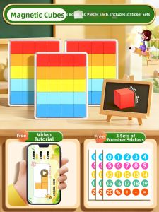 MINGZHUO | Magnetic Cube Math Teaching Aids