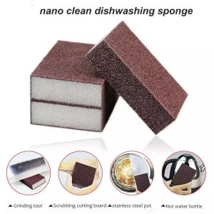 BnB Mall Nano Sponge Emery Magic Eraser Sponge Household Cleaning tools Cloth Pot Wash Oil Rust Remover Accessory Dish KT-PPR/SD