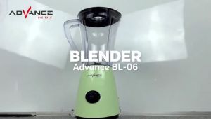 Advance BL-06 blender listrik 1.2 Liter daya Hemat 180 Watt Sudah Foodgrade Mudah Di Bersihkan Anti Karat / blender serbaguna Multifungsi / blender listrik portable / blender listrik murah / blender juicer serbaguna murah ~ NOS