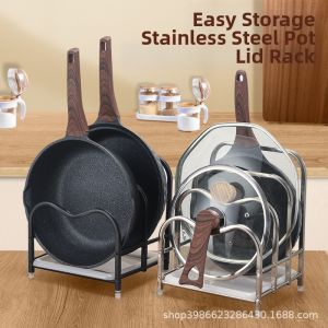 Stainless Steel Board and Lid Organizer