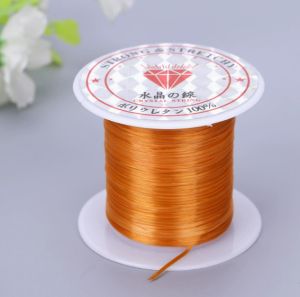 10M/Roll Strong Elastic Crystal Beading Cord 1mm for Bracelets Stretch Thread String Necklace DIY Jewelry Making Cords Line