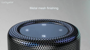 Powch Smart Mini Portable Projector Home Theater and a Red dot award winning